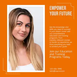 Education and training Announcement