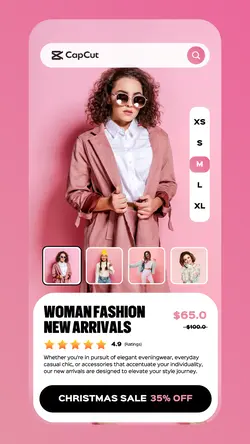 Woman Fashion New Arrivals Christmas Sale 5 Multi-product Image TikTok
