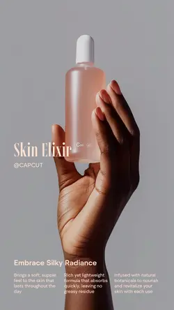 Beauty & Personal care Product display Detail Presentation