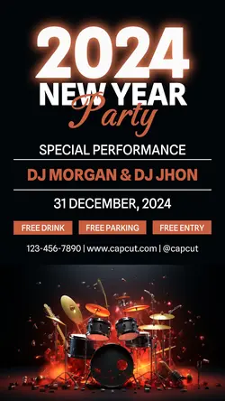 Other Industries 2024 New Year Party Promotion