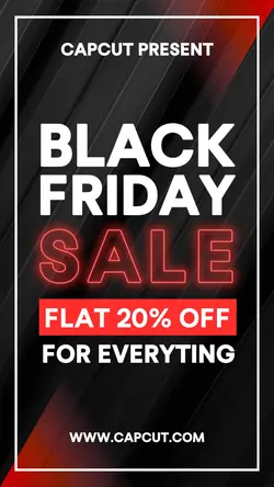 Black Friday Discount Promotion Instastory