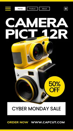 Cyber Monday Special Promotion Tiktok Post