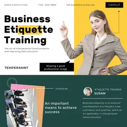 Education Etiquette Training Show Business