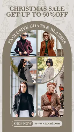 Christmas Sale Exclusive Women's Coats & Blazers 6 Multi-Product Image TikTok