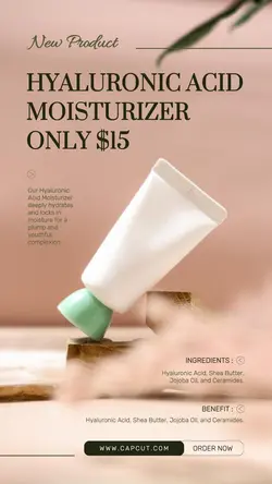 Pink Minimalist Product Launch Instagram Story