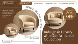 Armchair Collection Promotion Twitter Post