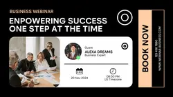 Business Webinar Twitter Post