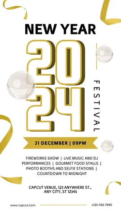 New Year Festival Instagram Story