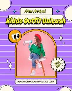 Children Fashion Brand New Item Instagram Post