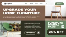 Home Furniture Special Sale Promotion Website