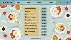 Food Menu List Twitter Post