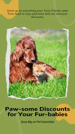 Pet industry Discount