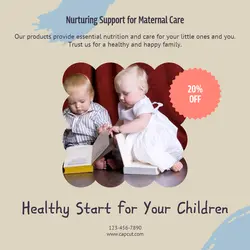 Maternal and infant care General