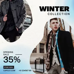 Fashion Promo Opening Sale Instagram Portrait
