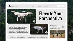 Electronics Drone Product Display Twitter Post