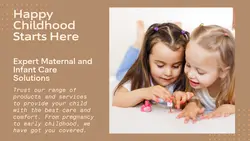 Maternal and infant care General