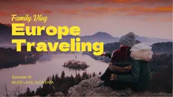 YouTube Thumbnail Vlog Europe Traveling