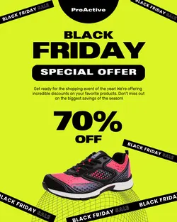 Black Friday Promotion Instagram Post