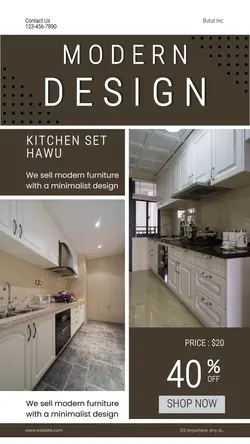 Household Accessories Kitchenset IG Story