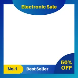 E-commerce Hero Image Frame Electronic Sale