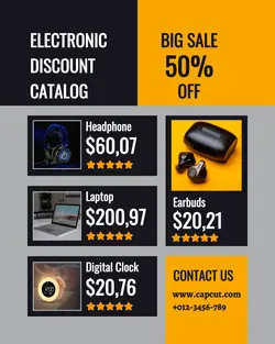 Electronic Catalog Promotion Potret Instagram