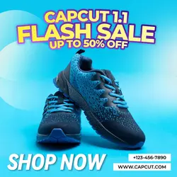 Fashion Sporty Industry Promo Flash Sale Instagram Post
