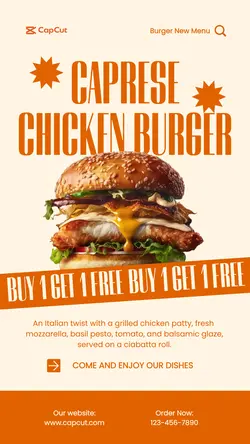 Restaurant Special Promotion Instagram Story