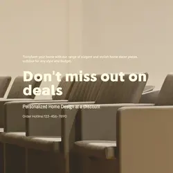 Home decor Sales Promotion