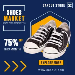 Shoes Market Instagram Post