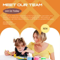 Education and training Team introduction