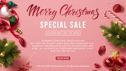 Christmas Sale Twitter Post