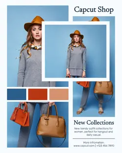 New Outfit Collections Promotion Instagram Post
