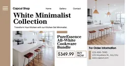 Interior Kitchen Set Minimalist Promotion Facebook App Ads