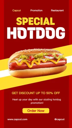 Restaurant Promotion Modern Instagram Story