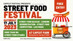Street Food Festival Event Introduction 