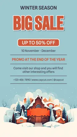 Fashion Winter Sale Instagram Story
