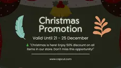 Christmas Promotion Twitter Post