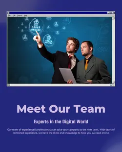 Internet Team introduction