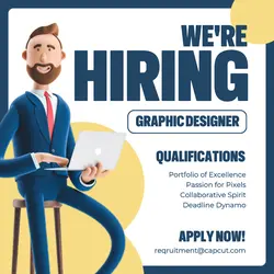 Hiring Graphic Designer Promotion Instagram Post