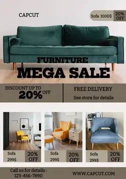 HOUSEHOLD ACCES MEGA SALE FURNITURE PAMFLET MORANDI