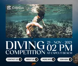 Other Diving Competition Promotion Facebook Post