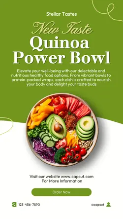 Healthy Food Promotion Instagram Story