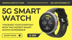 Electronic Smart Watch Promotions Facebook Ads