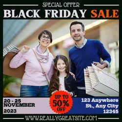 Black Friday Promo Instagram Post