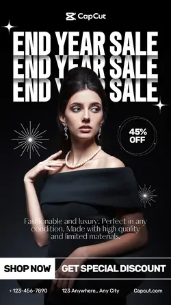 Fashion End Year Sale Instagram Story