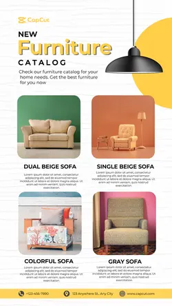 New Furniture Catalog IG Story Template