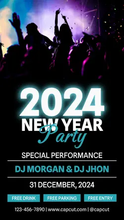 Other Industries 2024 New Year Party Promotion