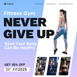 Fitness Gym Class Service Instagram Post