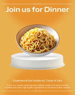 Foods & Beverage Invitation