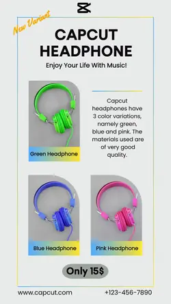 Electronic & Headphone Instagram Story
